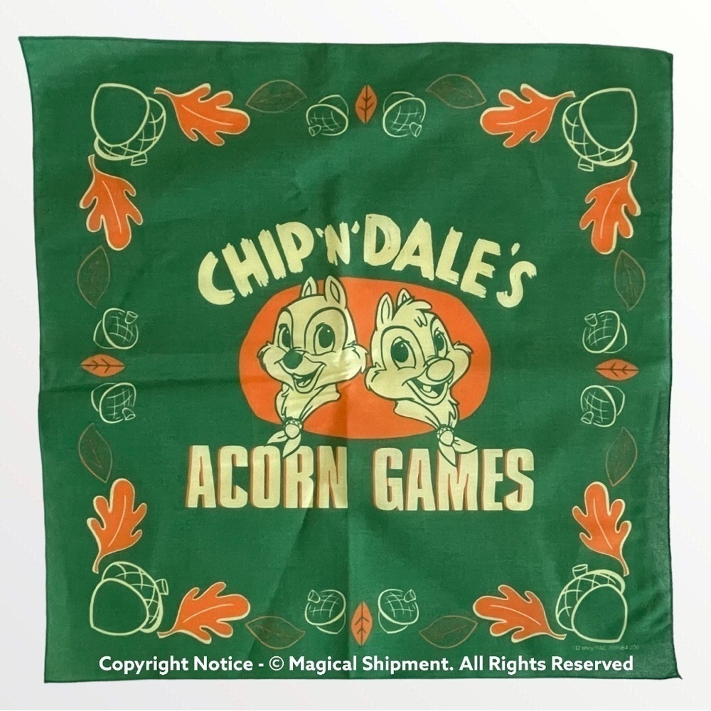 Disney - Chip 'N' Dale's Acorn Games Bandana